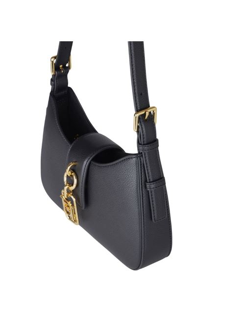 Borsa hobo piccola con charm Elisabetta Franchi | BS24A62E2110